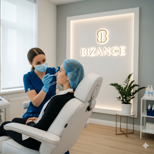 تزریق ژل در کلینیک بیزانس